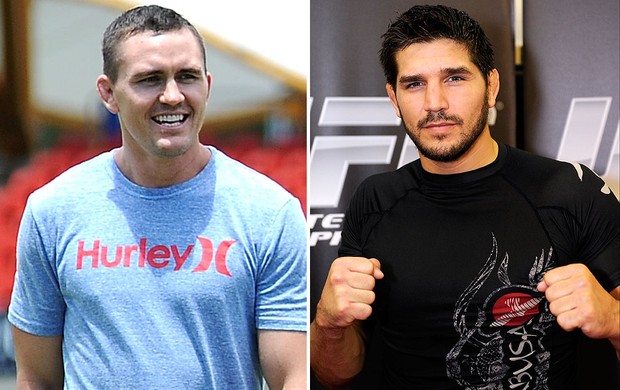 montagem UFC Kyle Noke x Patrick Cote  (Foto: Editoria de Arte / Globoesporte.com)