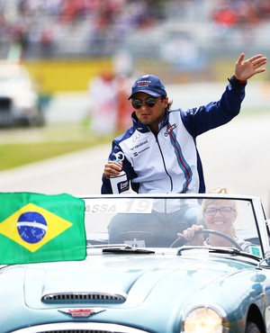Felipe Massa no GP do Brasil de 2015 (Foto: Getty Images)