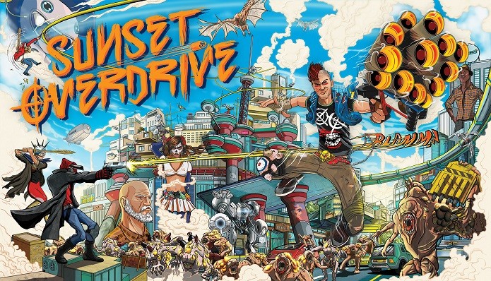 Sunset Overdrive: jogo apenas para maiores engana pelo visual colorido. (Foto: Divulgação)