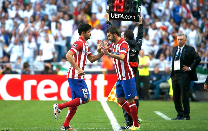 Diego Costa e Adrian Lopes Final Liga dos campeões (Foto: Agência Reuters)