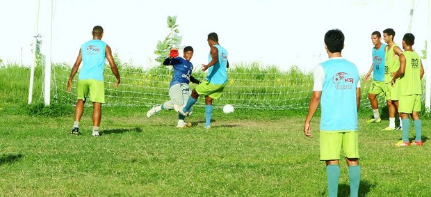 Parnahyba - Treino - Série D - Campeonato Brasileiro (Foto: Kairo Amaral / Acesso 343)