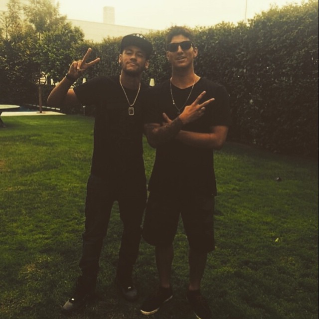 Gabriel Medina e Neymar (Foto: Reprodução/ Instagram)