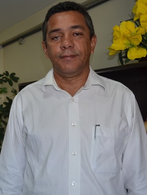 José Morais, presidente da Queimadense. Reunião na sede da Federação Paraibana de Futebol sobre o Campeonato Paraibano 2014 (Foto: Hévilla Wanderley / GloboEsporte.com/pb)