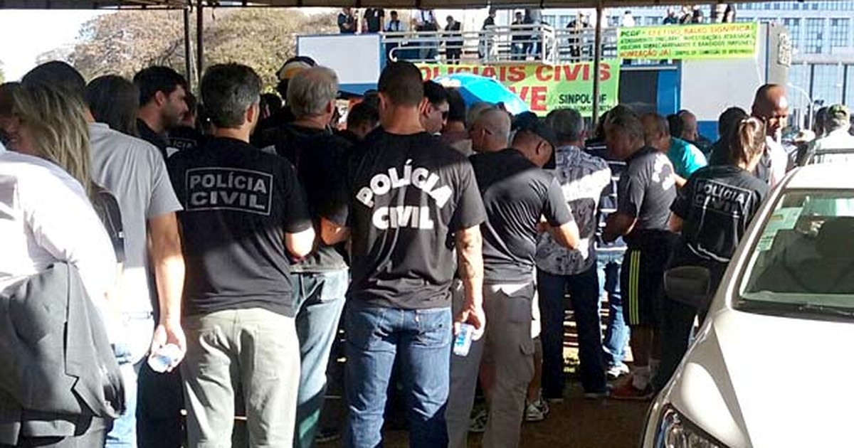 G Df Entra Na Justi A Contra Greve De Policiais Civis Que Completa