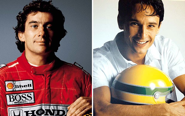 Ayrton Senna Rodrigo Santoro filme (Foto: Editoria de Arte / Globoesporte.com)