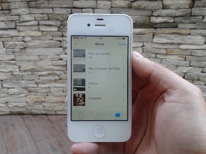Como compartilhar o fotos do iCloud do iOS no Facebook? (Foto: Marvin Costa/TechTudo)