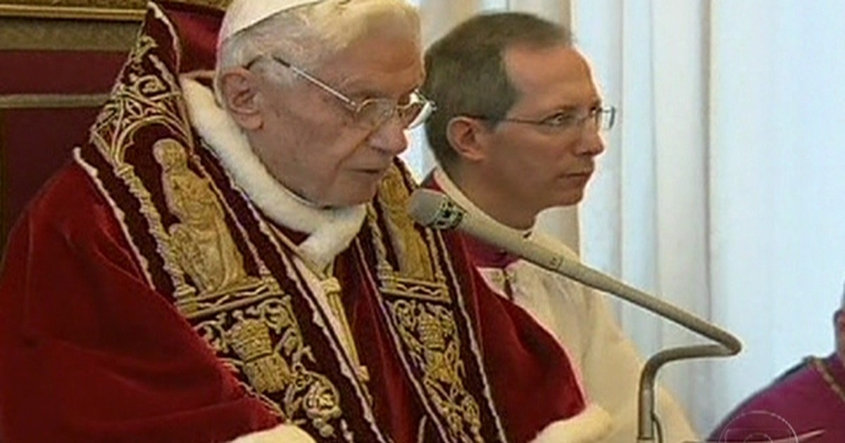 G1 Papa Bento XVI Vai Renunciar Ao Pontificado Em 28 De Fevereiro 