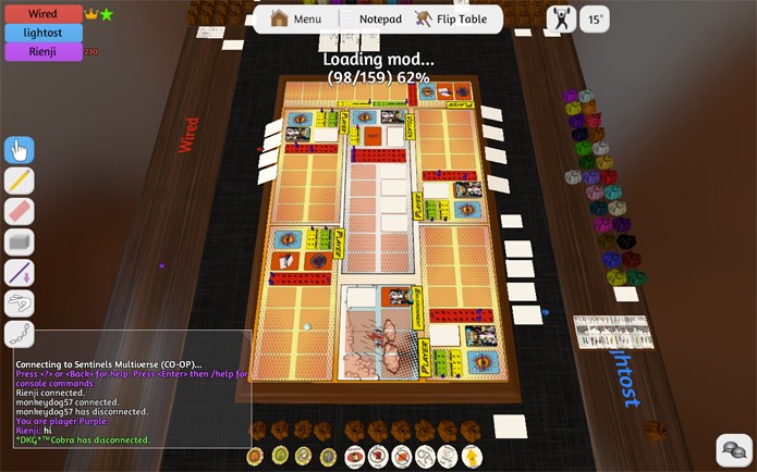 Tabletop te permite usar jogos nos modos online ou offline (Foto: Reprodução/Felipe Vinha)