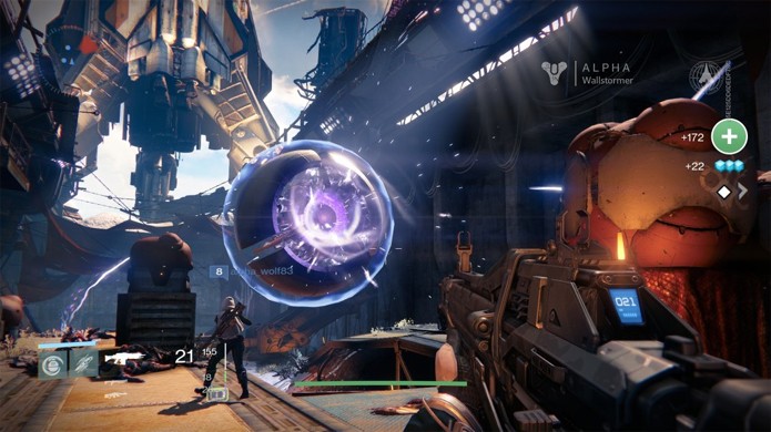 Armadura com defeito pode travar o progresso do jogador em Destiny (Foto: Got Game)