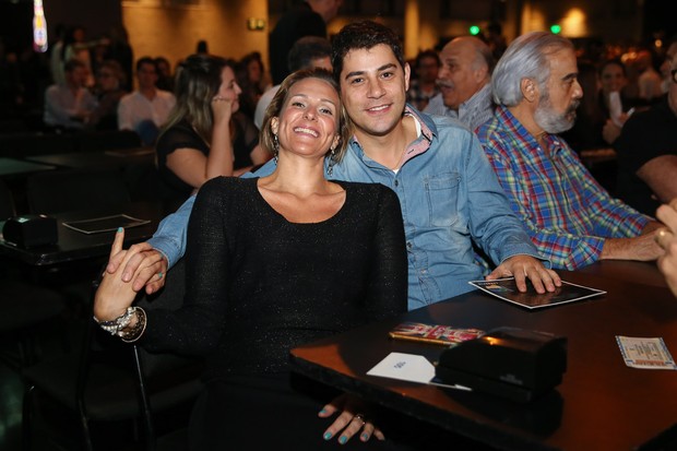 Evaristo Costa e  Amália Stringhini (Foto: Manuela Scarpa/Brazil News)