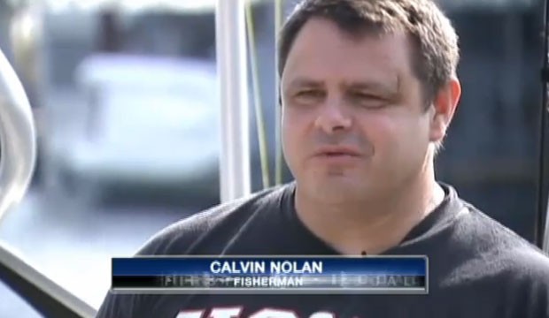 Nolan Calvin encontrou um dedo humano ao limpar uma truta. (Foto: Reprodução)