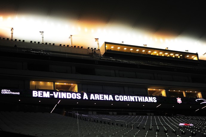 Arena Corinthians Corinthians x Cruzeiro (Foto: Marcos Ribolli)