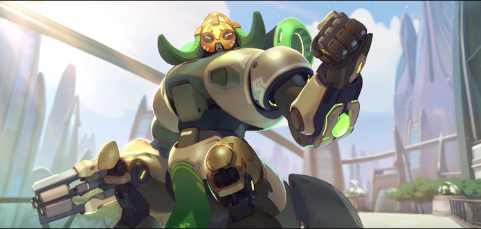 Orisa é a nova heroína de Overwatch (Foto: Divulgação/Blizzard)
