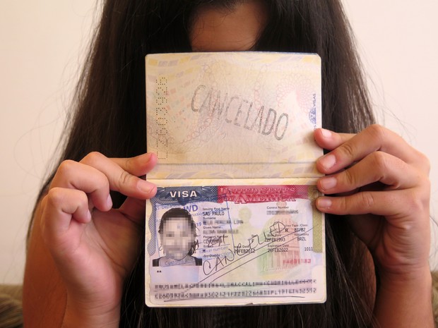 Brasileira teve o visto cancelado por autoridades americanas (Foto: Orion Pires/G1)