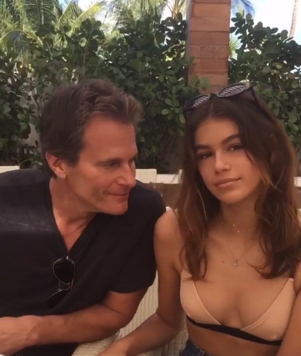 Rande Gerber e a filha, Kaia Gerber (Foto: Reprodução/Instagram) Rande Gerber e a filha, Kaia Gerber (Foto: Reprodução/Instagram)