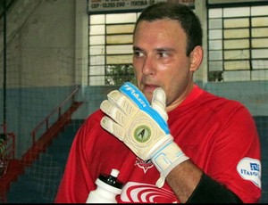 Erick, goleiro de futsal do São Caetano (Foto: Reprodução Twitter)