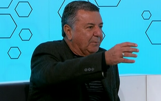 Arnaldo Cezar Coelho bem amigos (Foto: Reprodução SporTV)