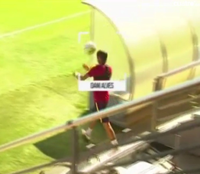 Daniel Alves CT Barcelona