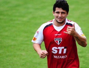 aloisio são paulo treino (Foto: Marcos Ribolli / Globoesporte.com)