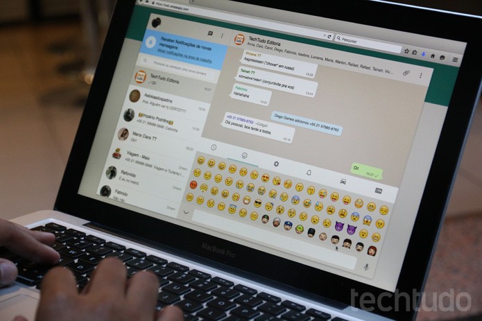 WhatsApp Web (Foto: TechTudo/Lucas Mendes)