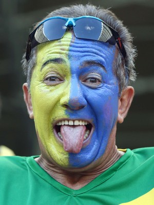 Torcida Brasil x Chile (Foto: Marcos Ribolli) Torcida Brasil x Chile (Foto: Marcos Ribolli)