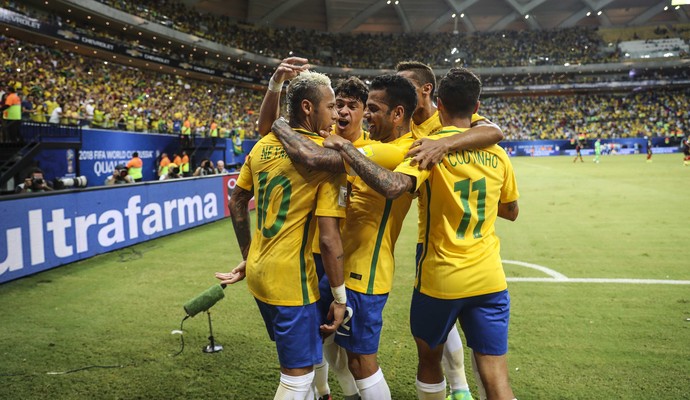Neymar Brasil x Colombia (Foto: EFE)