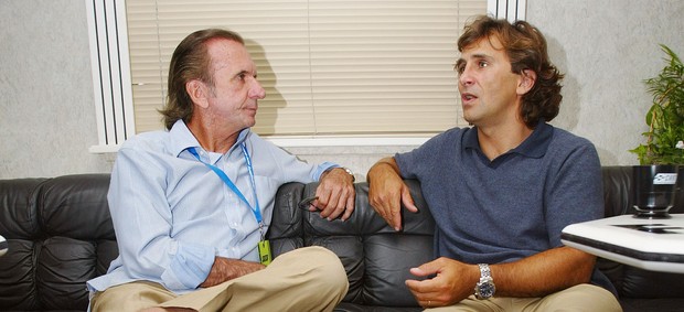 Emerson Fittipaldi e Alex Zanardi (Foto: Getty Images) Emerson Fittipaldi e Alex Zanardi (Foto: Getty Images)