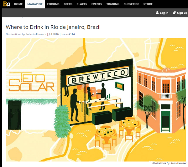 BeerAdvocate fez roteiro para beber as artesanais do Rio