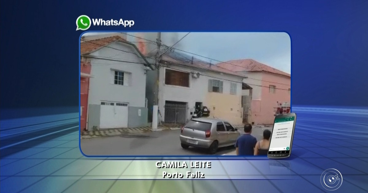 Incêndio atinge duas casas em Porto Feliz - Globo.com