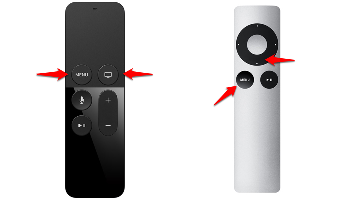 Comandos para reiniciar Apple TV pelo controle remoto. (Foto: Reprodução/Apple)