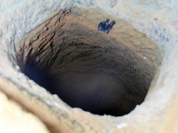 Túnel foi encontrado durante revista  (Foto: Érica Melo/Seap)