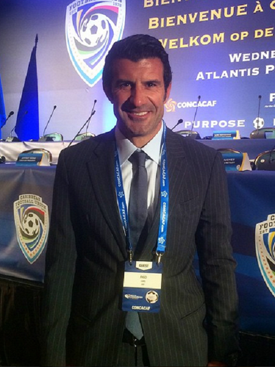 Figo candidato a presidente da Fifa (Foto: Reprodução/Instagram)