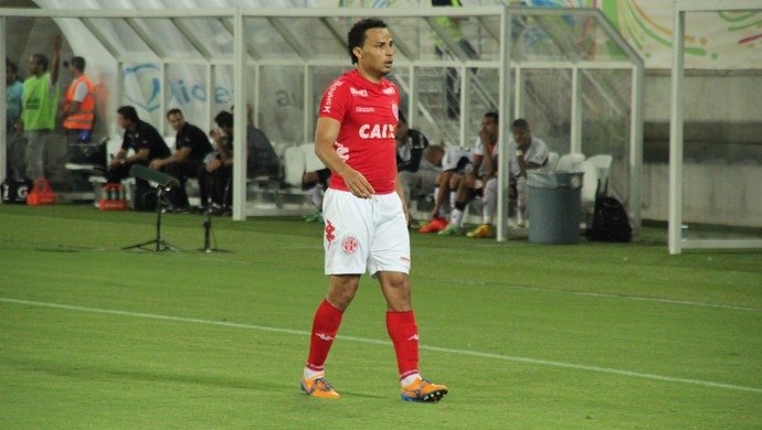 Gilmar - atacante do América-RN (Foto: Fabiano de Oliveira)