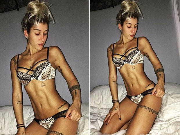 Gabriela Pugliesi posa de lingerie (Foto: Instagram/ Reprodução)
