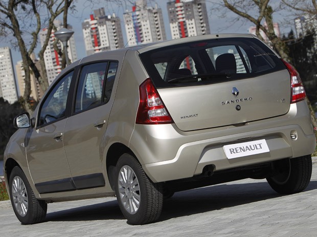 Renault Sandero linha 2013 (Foto: Divulgação) Renault Sandero linha 2013 (Foto: Divulgação)