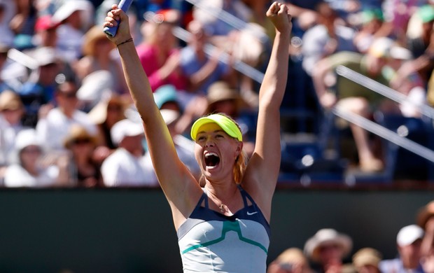 Sharapova tênis Paribas Open (Foto: Reuters)