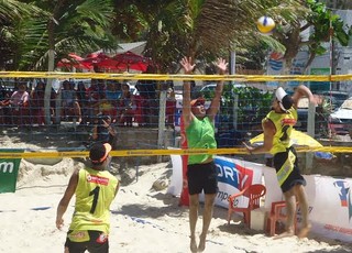 Torneio de vôlei de praia em São Luís (MA) (Foto: Igor Leonardo / Agência Maranhão Esportes)