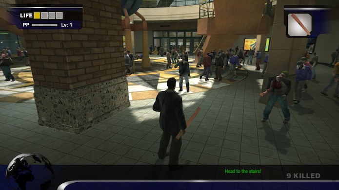Dead Rising: combate continua sendo um dos pontos altos (Foto: Reprodução/Victor Teixeira)