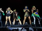 Fifth Harmony se apresenta em São Paulo com bandeiras do Brasil