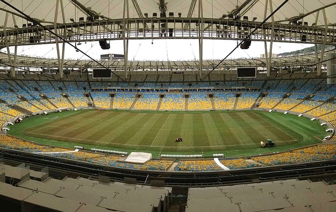 Gramado Maracanã (Foto: Felippe Costa)