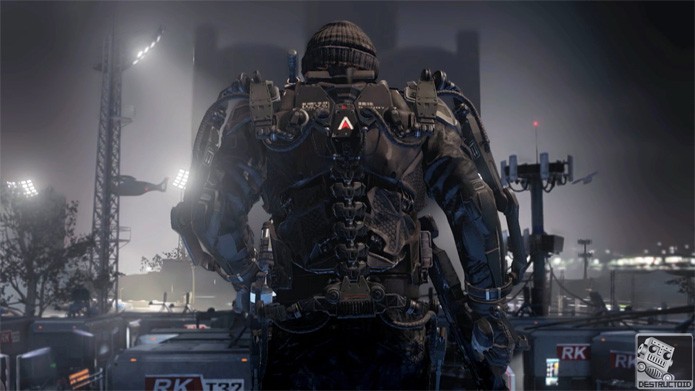 Um dos exoesqueletos presentes em Call of Duty: Advanced Warfare (Foto: Reprodução/Destructoid)
