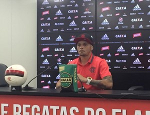 Pará Flamengo Coletiva (Foto: Richard Souza/GloboEsporte.com)