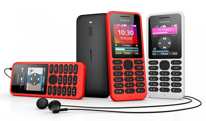 Nokia 130 é o novo telefone de baixo custo da Nokia na Era Microsoft (Divulgação/Microsoft)