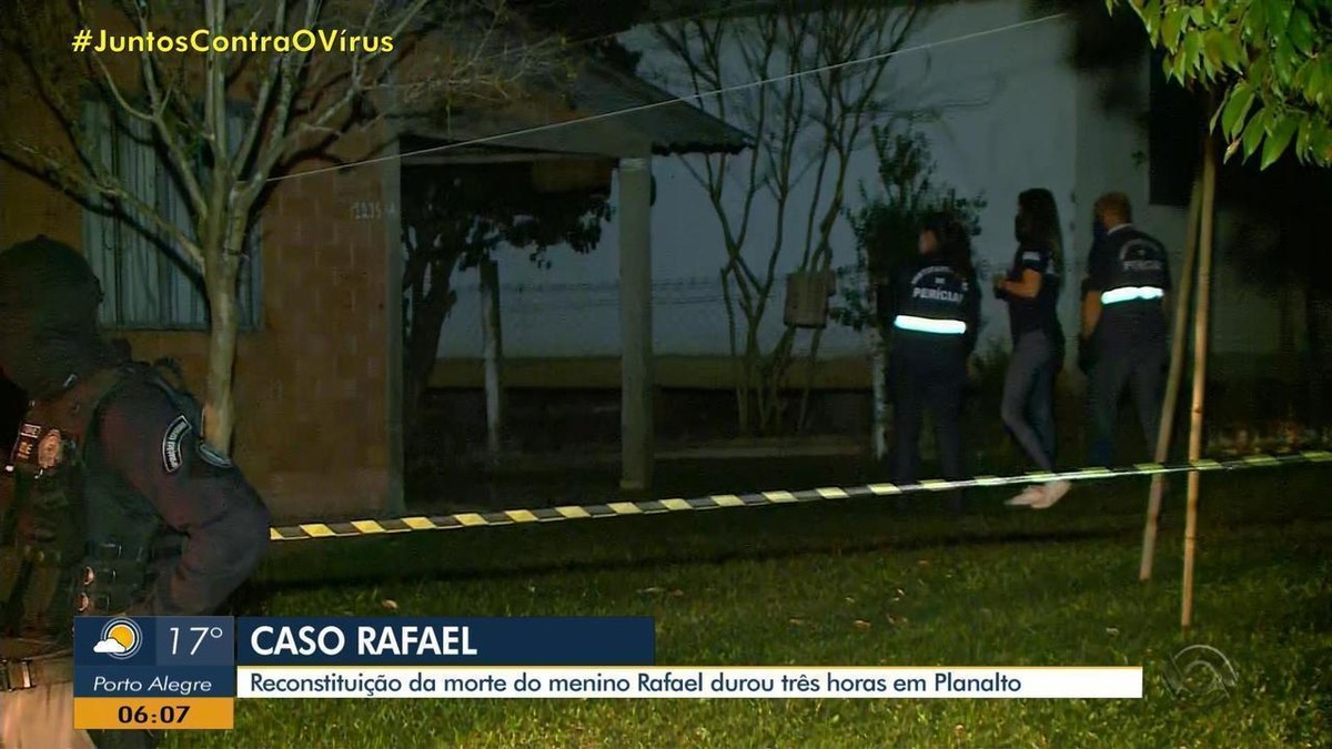 Reconstituição da morte de menino de 11 anos em Planalto dura cerca de