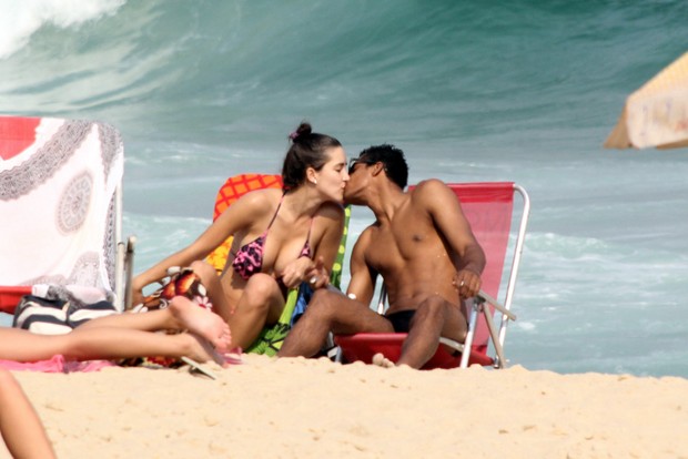 Marcello Melo com a namorada (Foto: J.Humberto / AgNews )