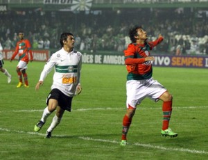 Robinho Coritiba x Portuguesa (Foto: Divulgação / Site oficial do Coritiba)