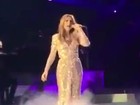 Celine Dion chora em primeiro show após morte do marido, René Angélil