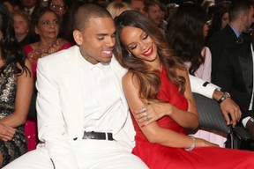 Rihanna e Chris Brown (Foto: Christopher Polk/Getty Images)