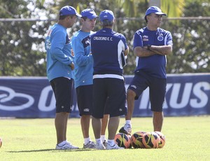 Marcelo Oliveira; Cruzeiro; Toca da Raposa II; treino (Foto: Washington Alves / Vipcomm)