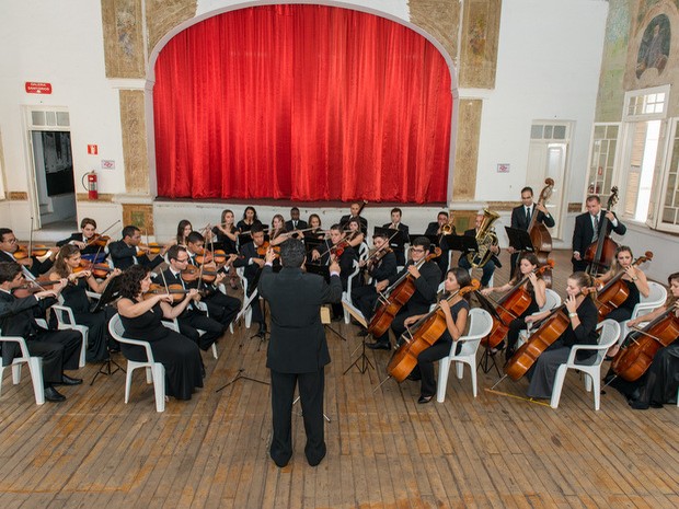 Orquestra Filarmônica Jovem de Piracicaba (SP) (Foto: Carlos Mendes/Divulgação)